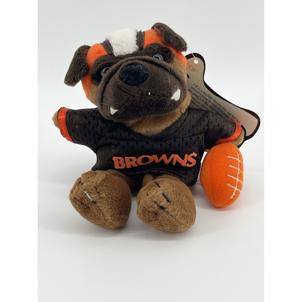 Cleveland Browns Dawg Pound Plush‎ Stuffed Burger King CB 8"